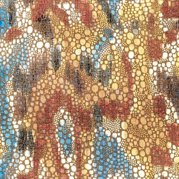 HOBO Lauren Clutch Wallet multi color leather IKAT - Picture 5 of 8